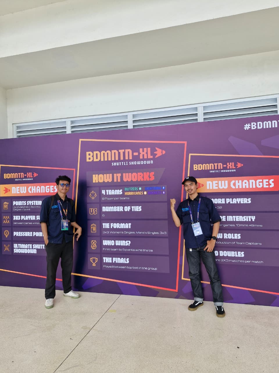 Support Internet Event at Badminton-XL Shuttle Showdown